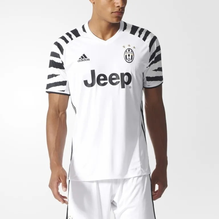 Adidas x Jeep Juventus FC Jersey Third Soccer Jersey Men's White-1