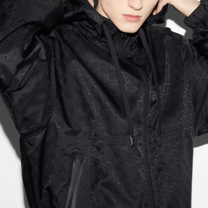 GUCCI Lightweight Gg Jcquard Jacket-5