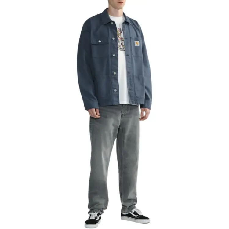 Carhartt WIP SS23 CHROMO T Shirts Men White-3