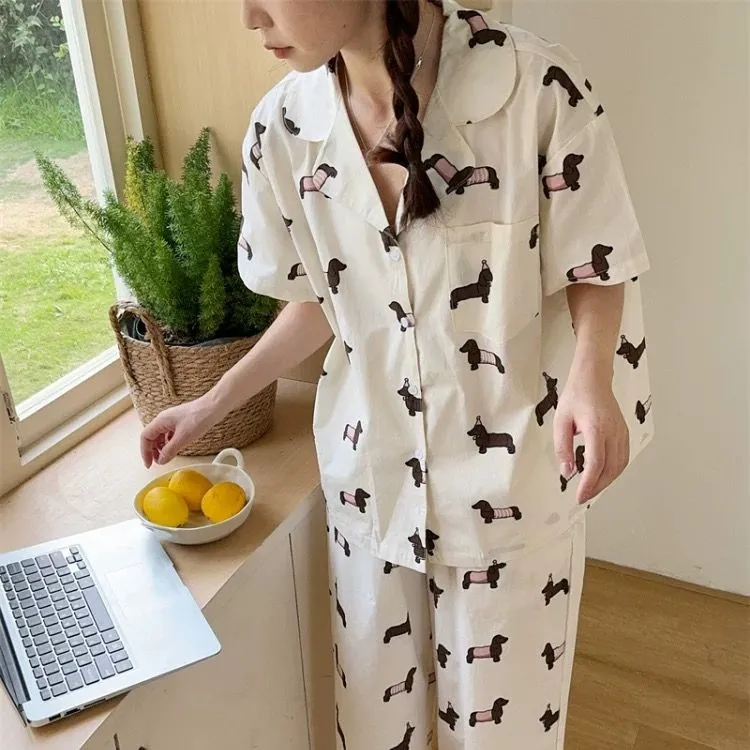 WANANNI Pajama Set Women's White-12