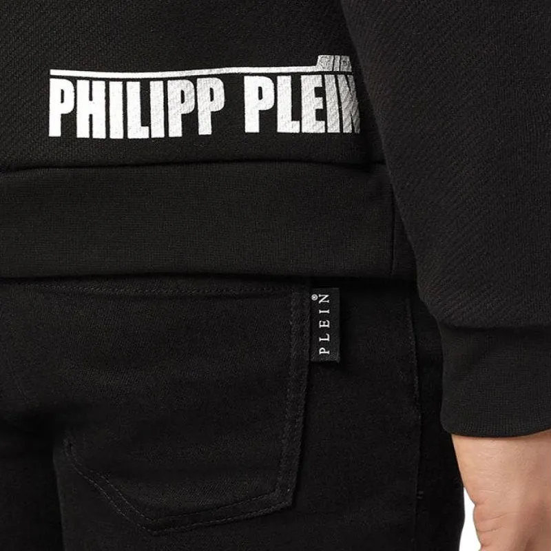 PHILIPP PLEIN Sweatshirts Men Black-5