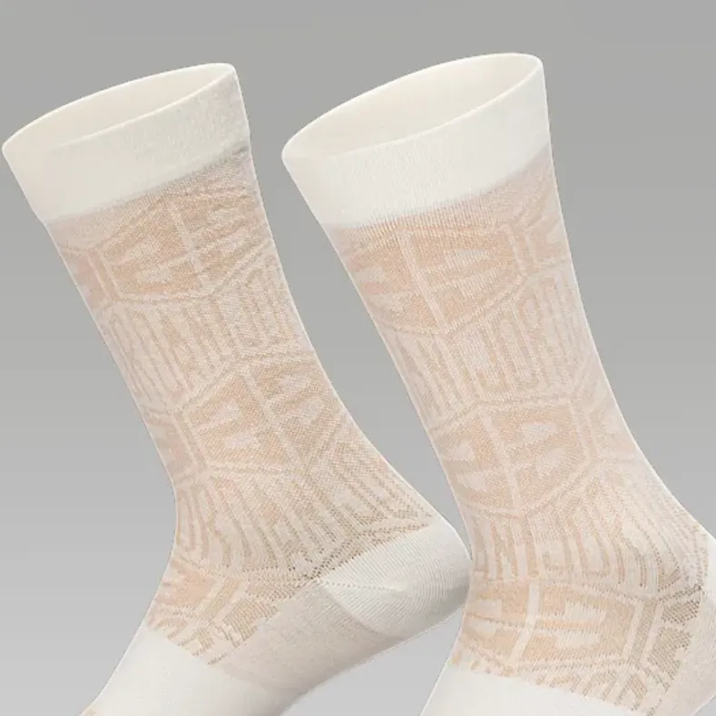 Jordan Everyday Mid Calf Socks Unisex 1 Pack Sail White/Ephedra-2