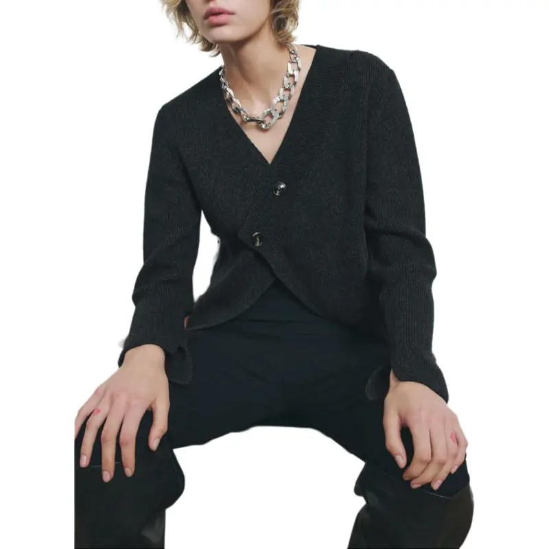 ZARA Sweaters Women's Coal Gray-3