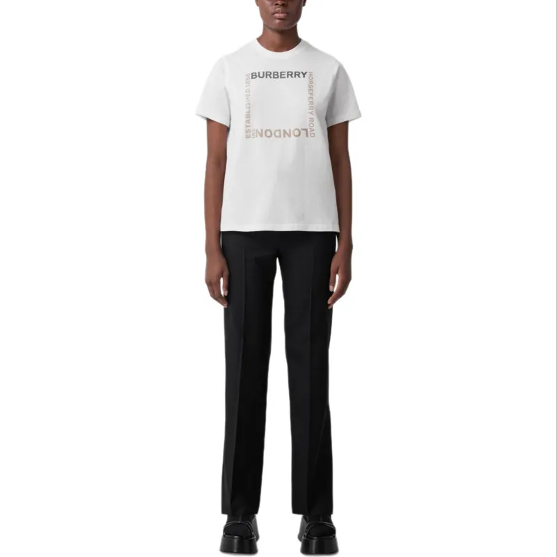 Burberry SS22 T Shirt Unisex White-1