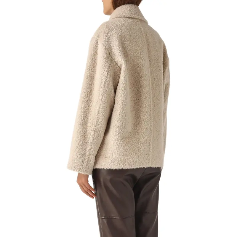 MaxMara Double Breasted Long Sleeved Jacket-4