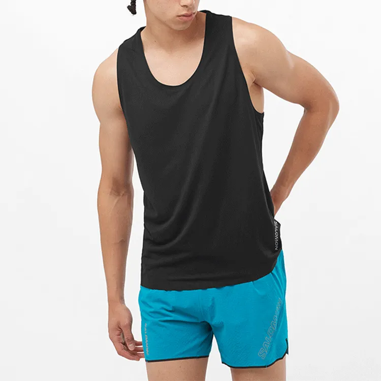 SALOMON SENSE AERO Tank Top Men's Pitch Black-2