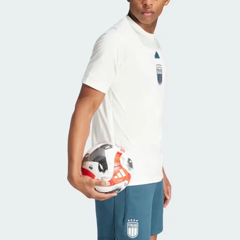 Adidas T Shirts Men White-3