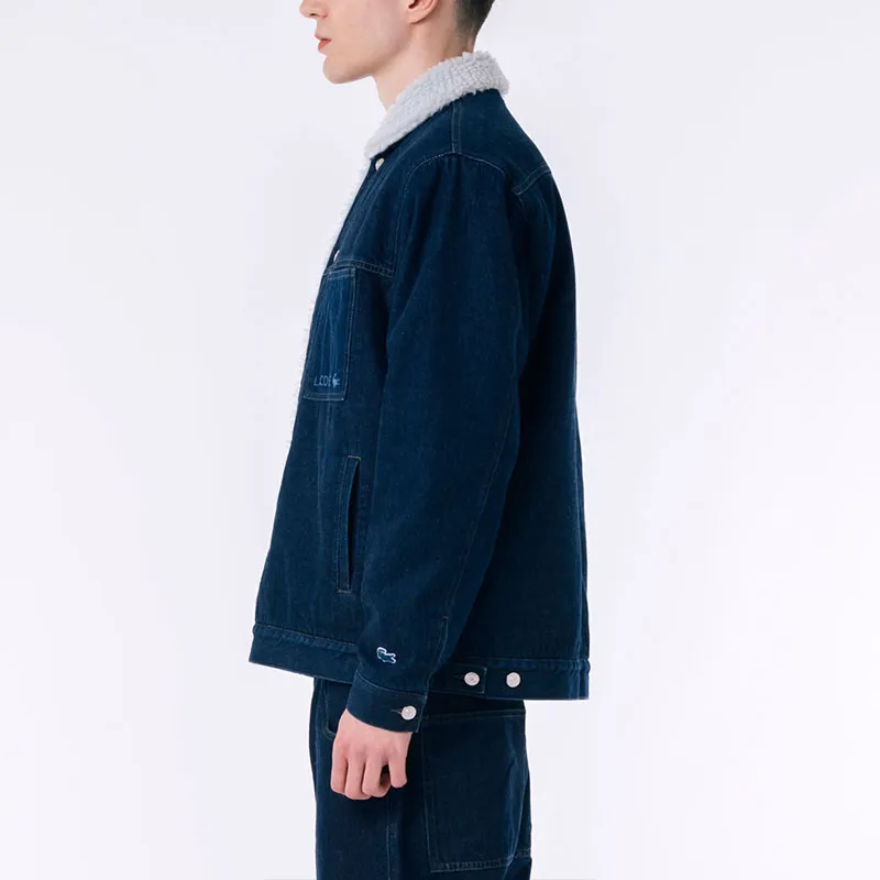LACOSTE Jackets & Coats Men's Marine Blue-5