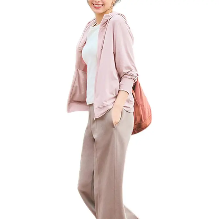 UNIQLO UV Protection Sun Protection Clothing Women's Grapefruit Pink-1