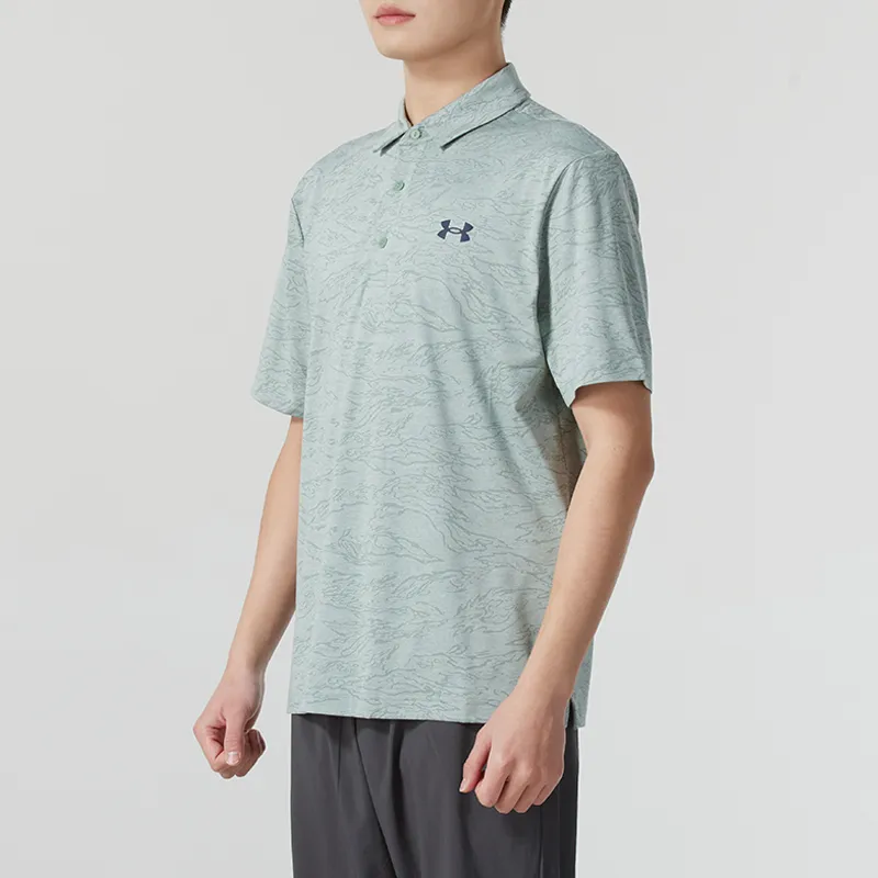 Under Armour Polo Shirt Men's Lime Green-3