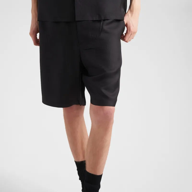PRADA Elasticated Knee High Shorts-2