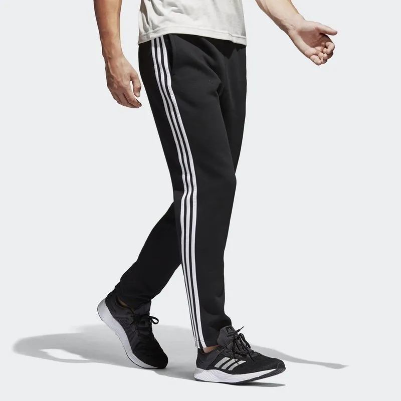 Adidas Knitted Sports Pants Men's Black-3