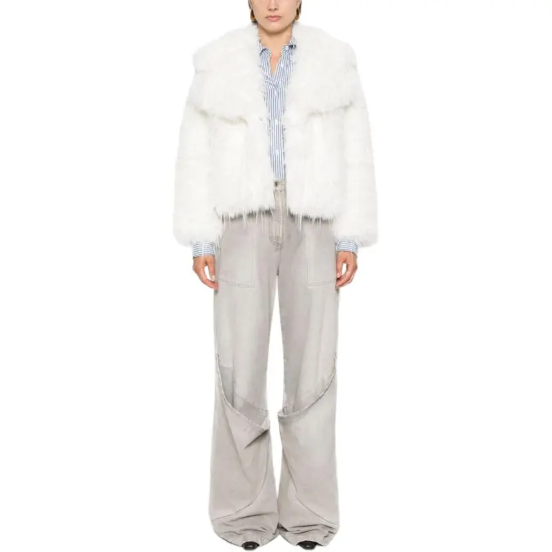 PINKO Novaro Faux Fur Coat-4