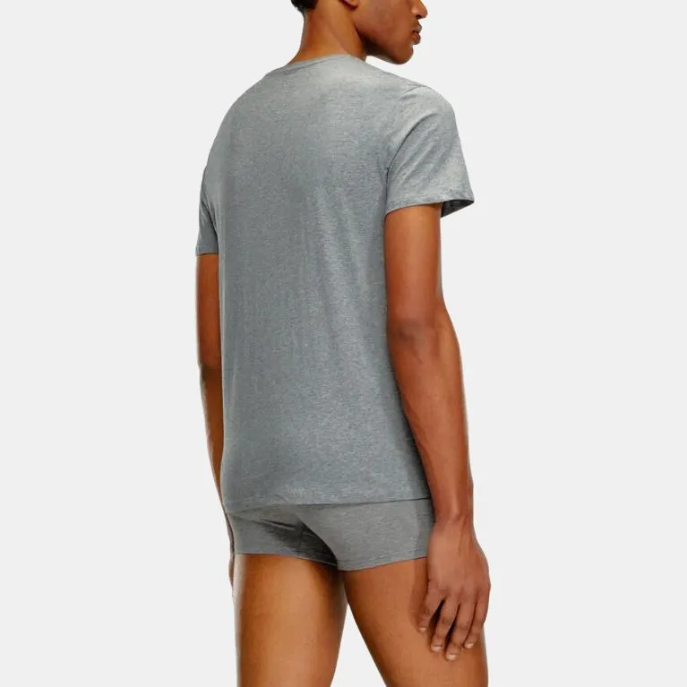 DIESEL T Shirts Men 3 Pack White+Gray+Black-2