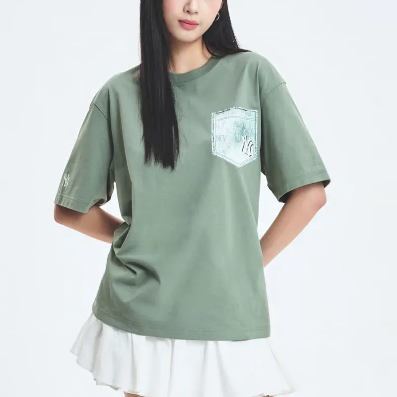 MLB Monotive New York Yankees T Shirt Unisex Green-3