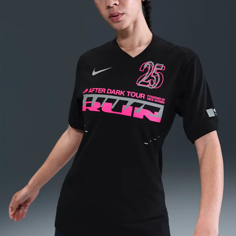 Nike After Dark Tour Women's Dri FIT Graphic Running Jersey-2