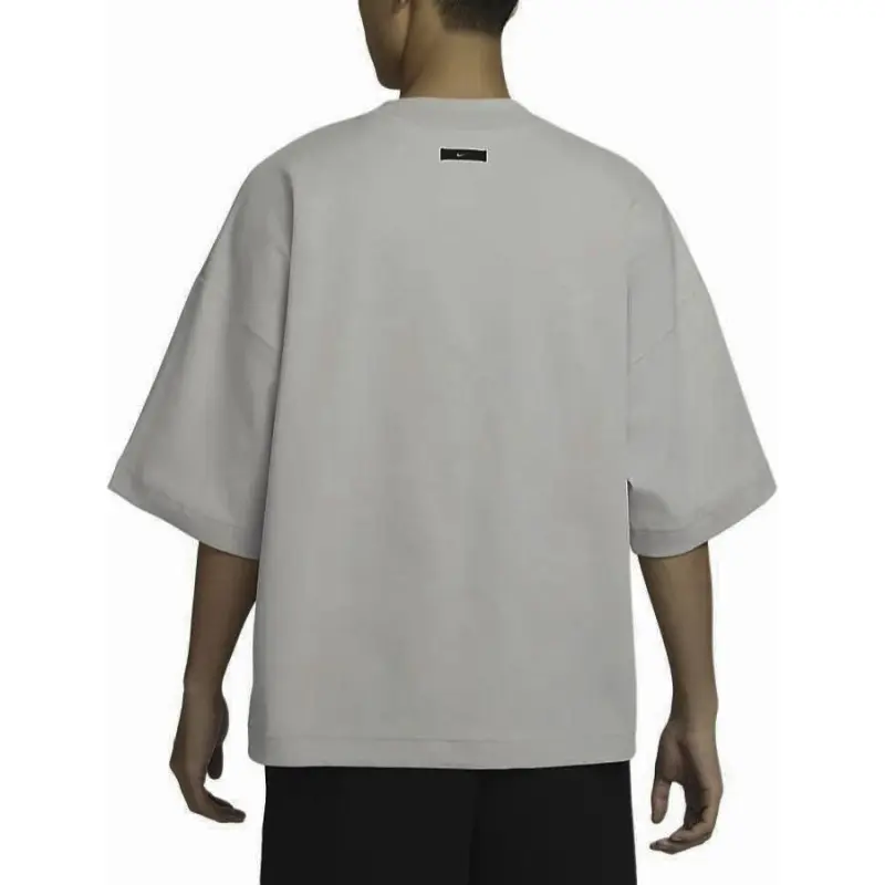 Nike Sportswear Tech Fleece T Shirt Men's Light Iron Ore Gray-3