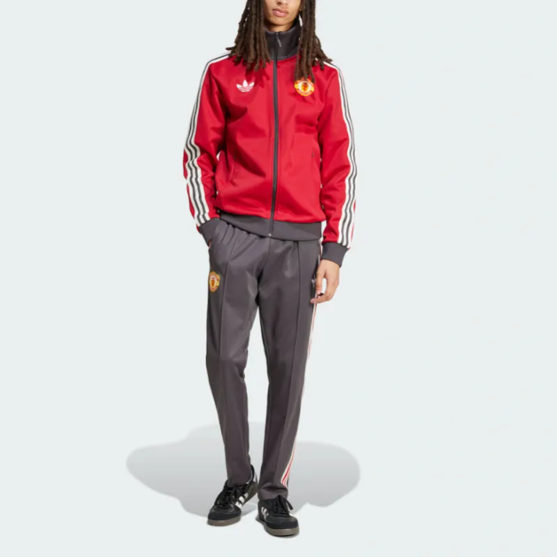Adidas Originals Free Shipping With AdiClub Manchester United Originals Track Pants-1