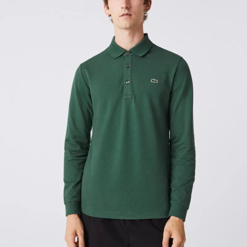 LACOSTE Polo Shirt Men's Dark Green-1