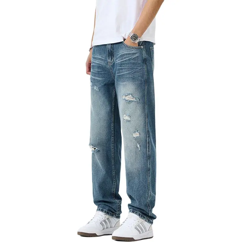 JASONWOOD Cowboy On The Run Jeans Unisex Blue-3