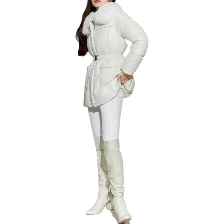 GUESS Down Jacket Women's White-2