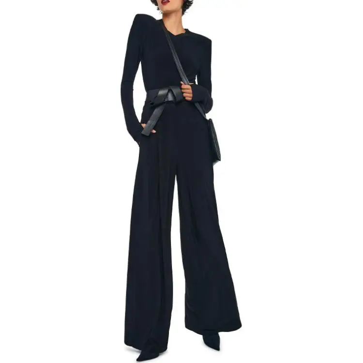 NORMA KAMALI Pleated Trousers-1