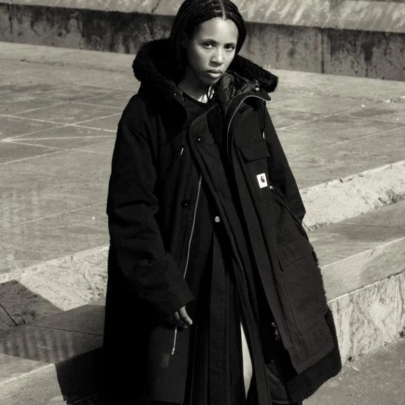 Carhartt WIP Women's Canvas Parka Siberian | sacai Official Carhartt WIP Women's Canvas Parka Siberian | sacai Official