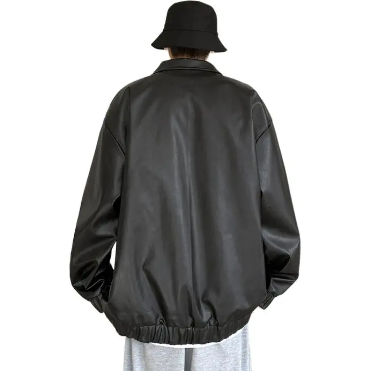 FOR FEAR THAT Leather Jacket Unisex-2