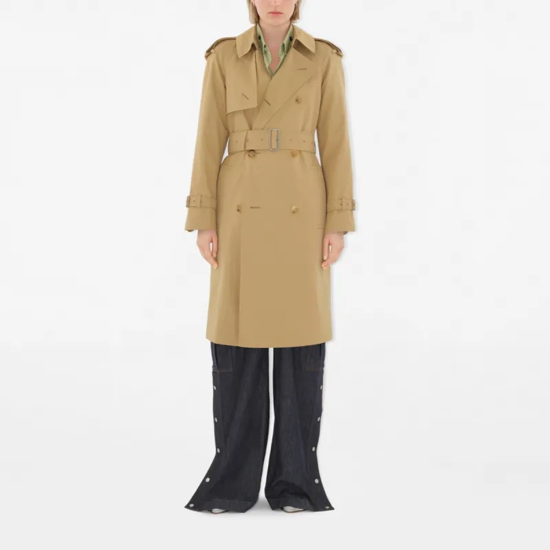 Burberry Trench Coat Women's Linen-4