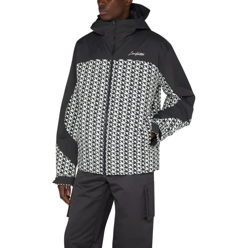 LOUIS VUITTON Jacket Men's Black White-3