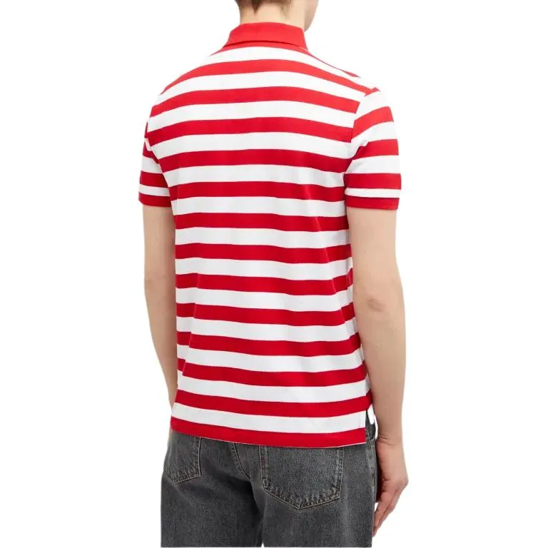Polo Ralph Lauren Polo Shirt Men's Red White-2