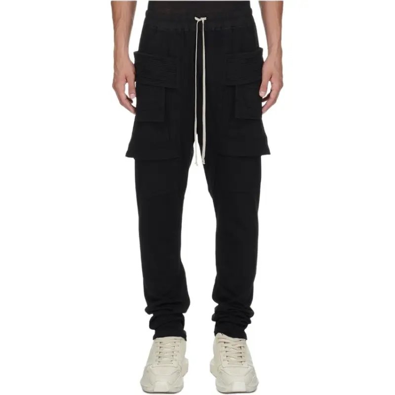 Rick Owens DRKSHDW Creatch Cargo Drawstring Pants-2