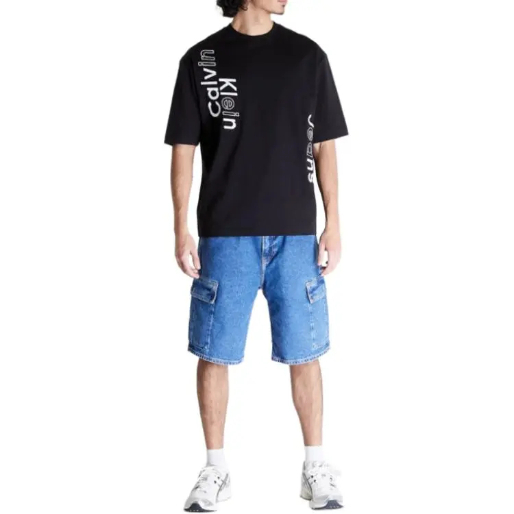 Calvin Klein Logo Embroidered T shirt-1
