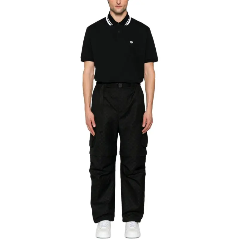 GUCCI Gg Straight Leg Cargo Pants-1