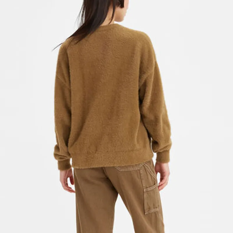 Levis Sweaters Women's Tan-1