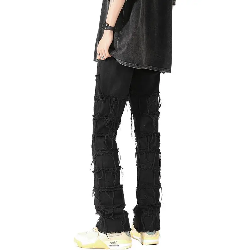 IJRJ Jeans Unisex Black-4