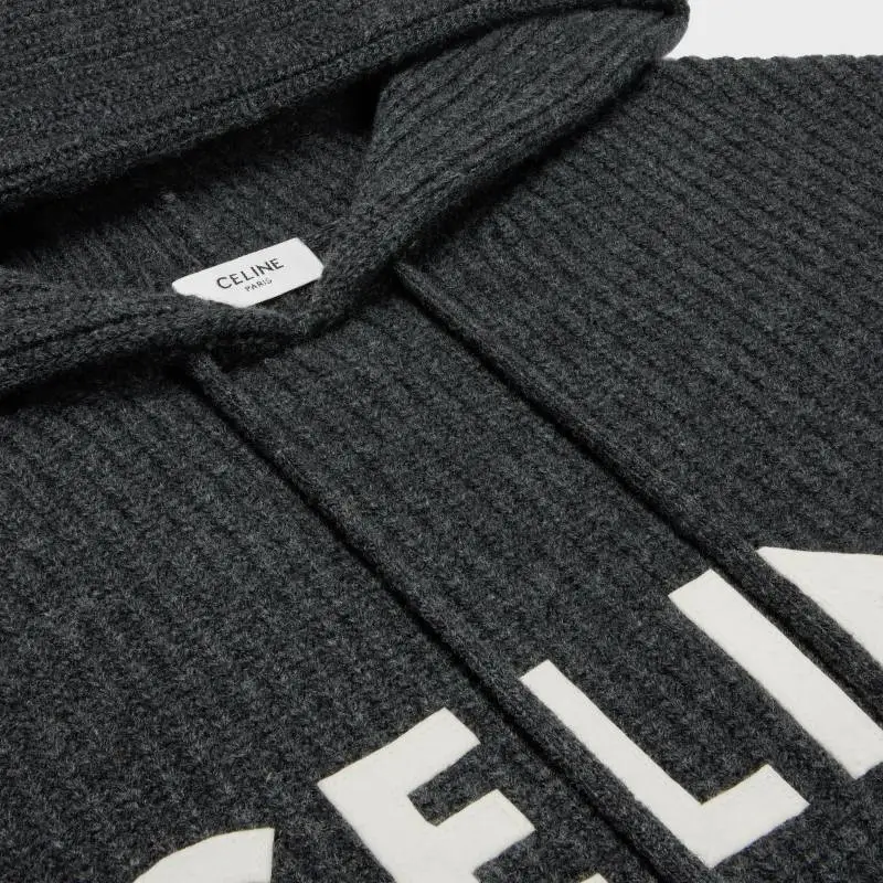 CELINE Sweater In Ribbed Wool-8