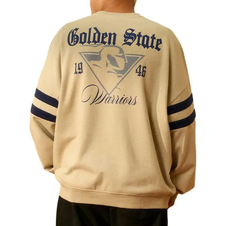 Mitchell & Ness Sweatshirt Unisex Ecru-3