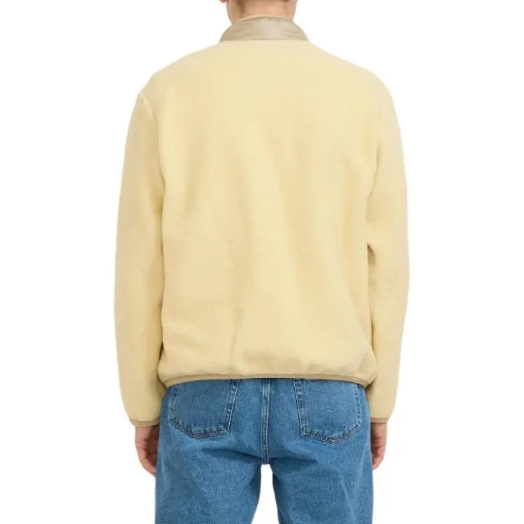 A.P.C Logo Patch High Neck Overshirt-4