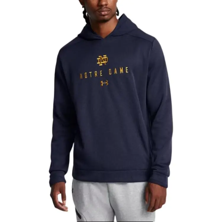 Under Armour StormCollegiate FW24 SweaterFleece Sweatshirt Men's Marine Blue-2
