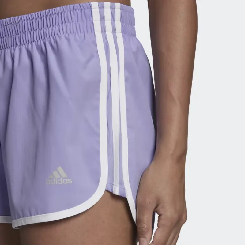 Adidas Sports Shorts Women's Light Purple-4