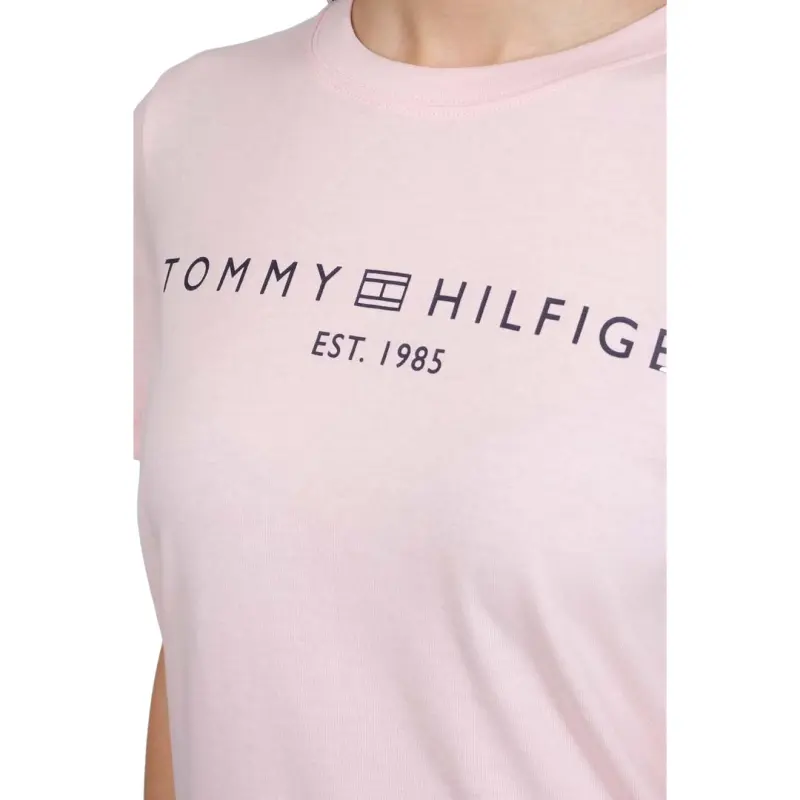 Tommy Hilfiger Logo print T shirt-3