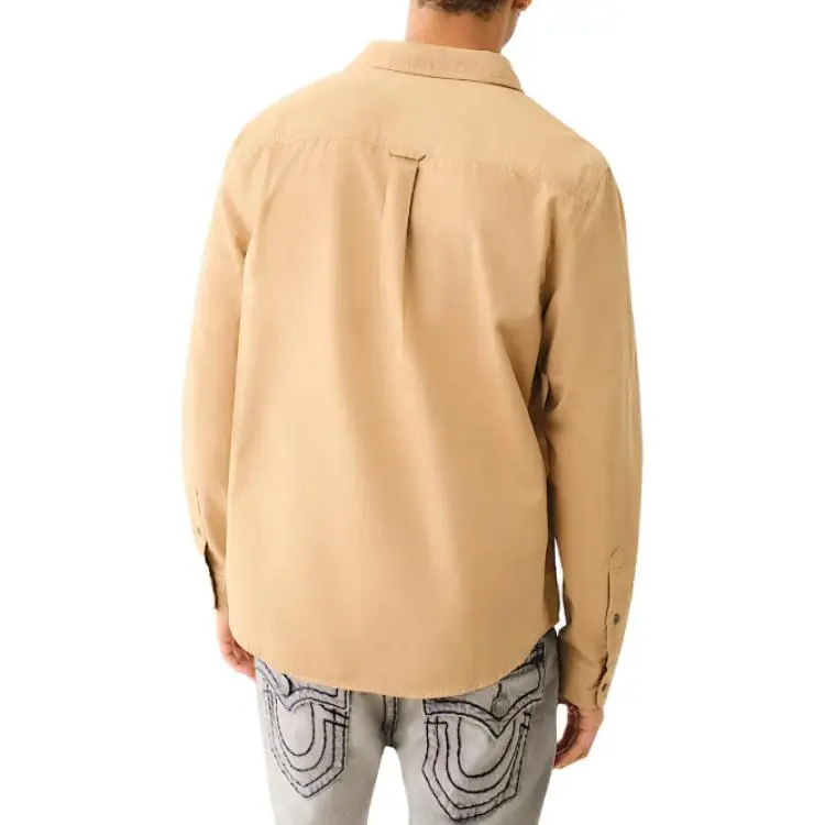TRUE RELIGION Shirt Men's Beige-2