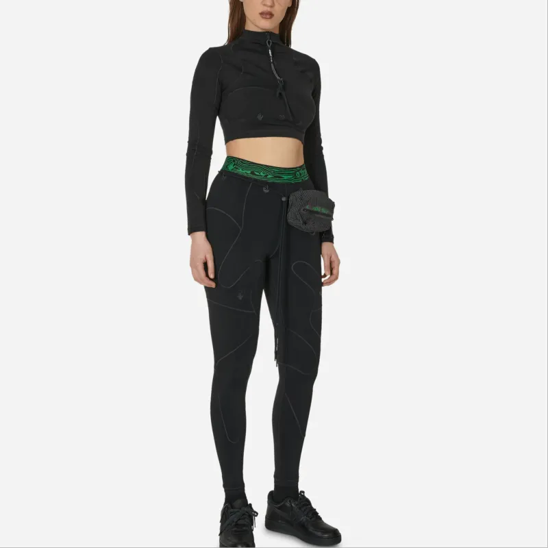 Nike X Off White Women's Long Sleeve Top Black-5