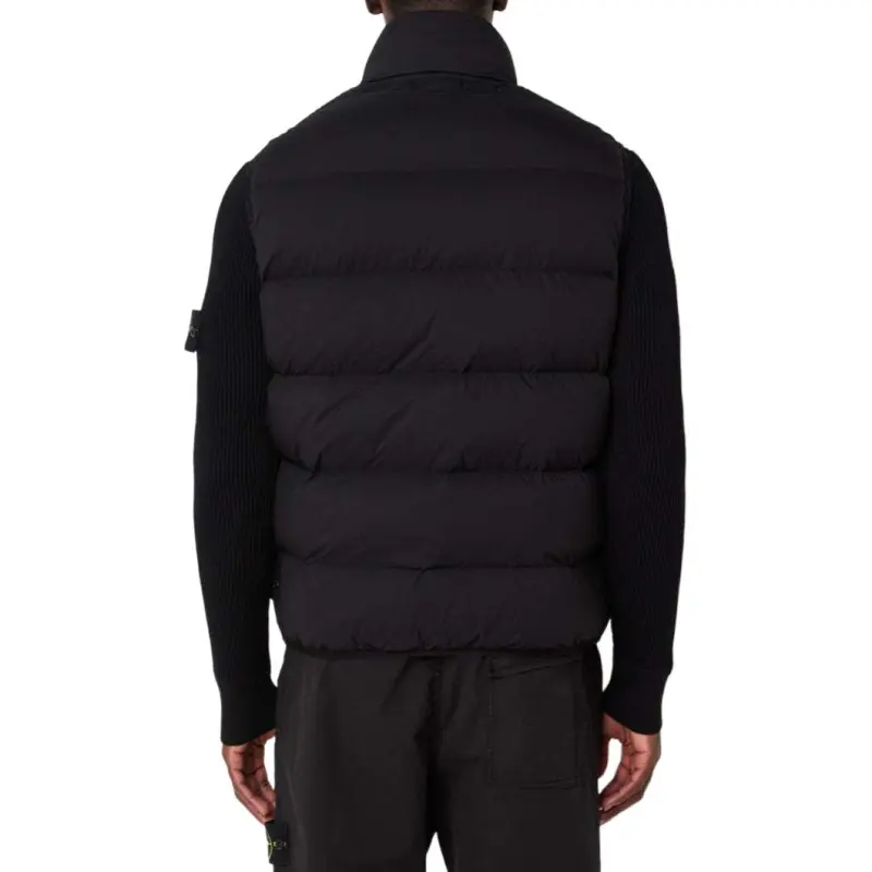 STONE ISLAND High Neck Zipped Down Gilet-5