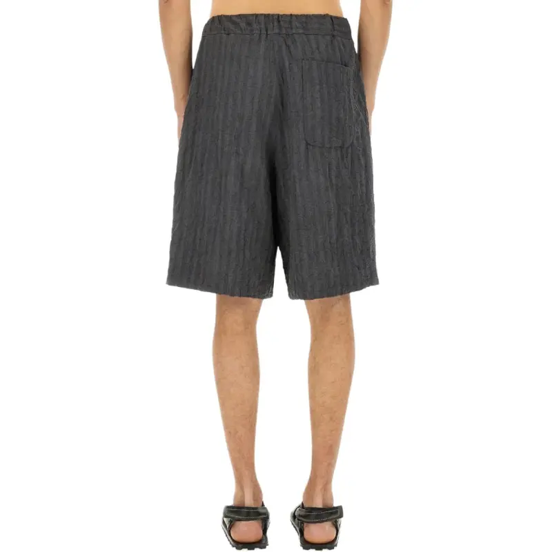 DRIES VAN NOTEN Casual Shorts Men's Gray-1