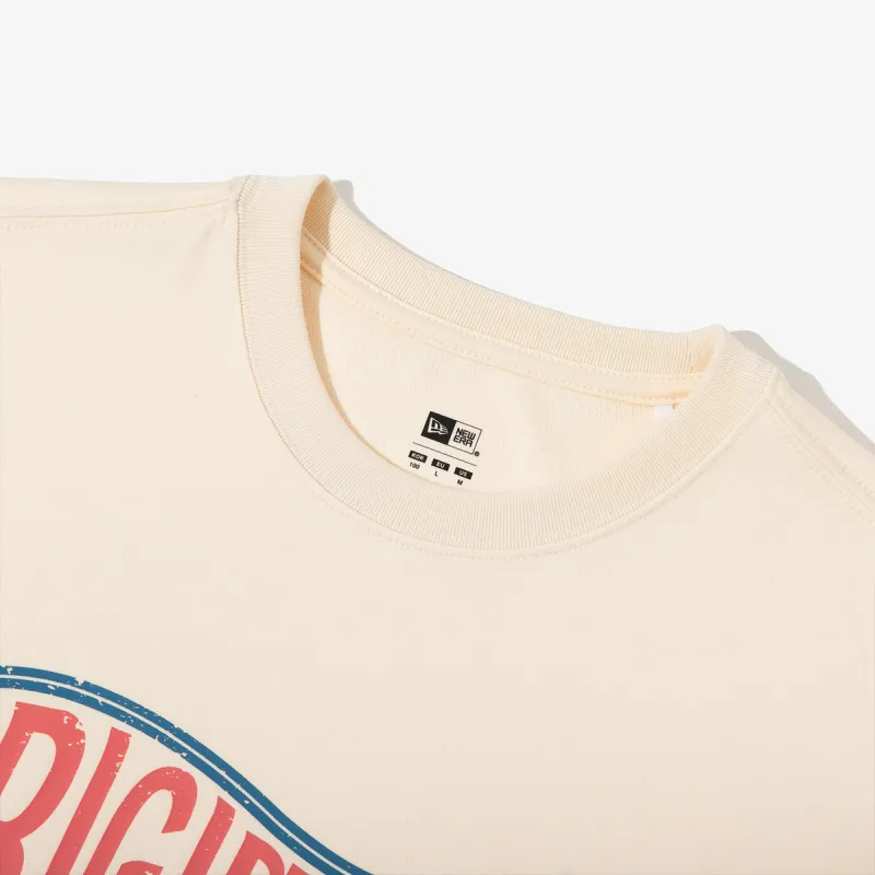 New Era SS24 T Shirt Unisex Pearl White-5