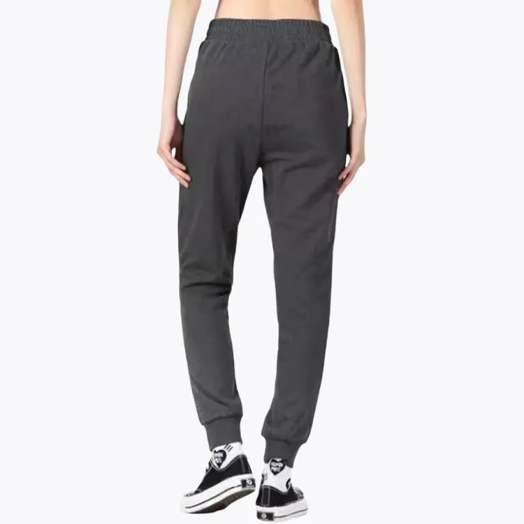 Skechers Sports Lifestyle Collection Basic Casual Collection Knitted Sports Pants Women's Dark Heather Gray-2