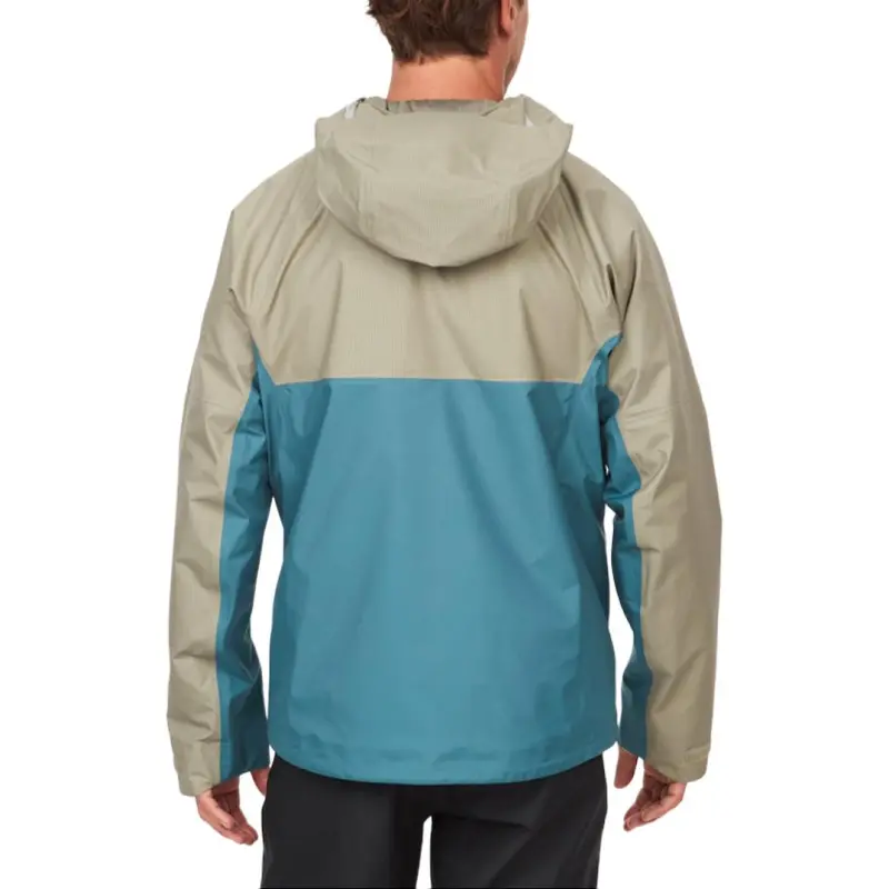 Marmot Waterproof And Windproof Windbreaker Jacket Men's Vetiver/Moon River-1