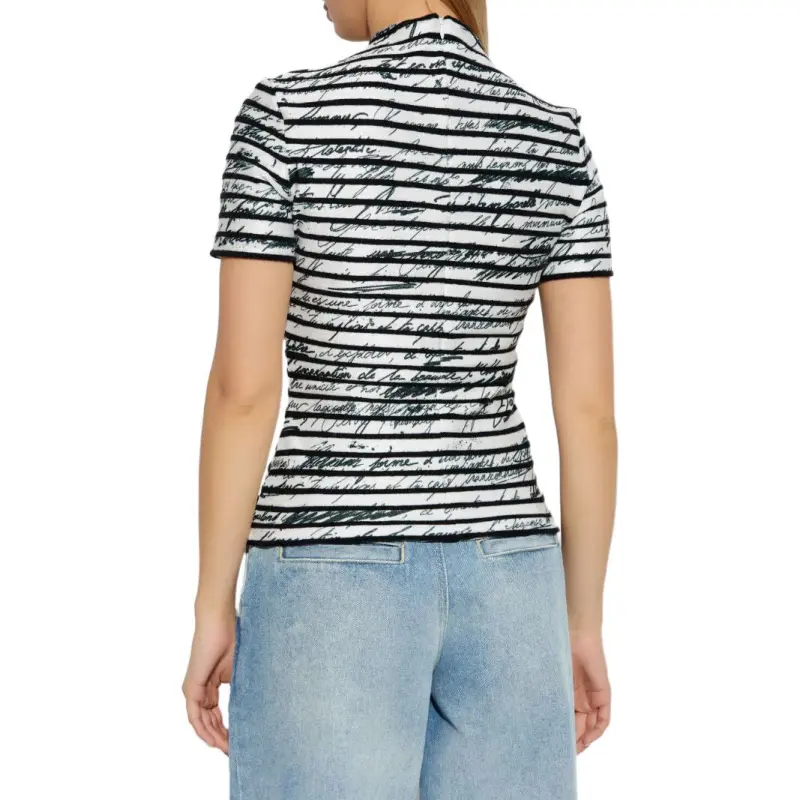 BALMAIN Striped Love Letter Top-3